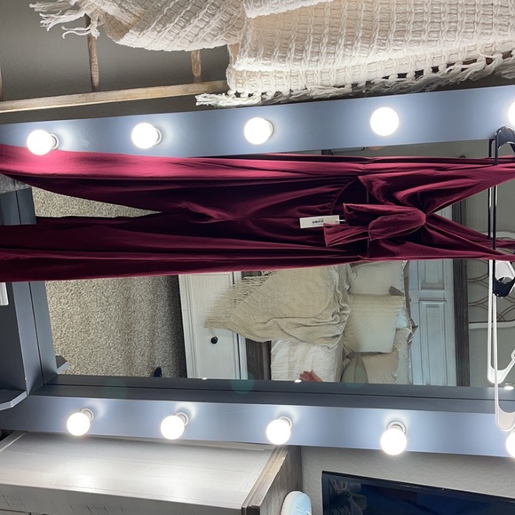 Maroon Pant Romper - Picture 3 of 3